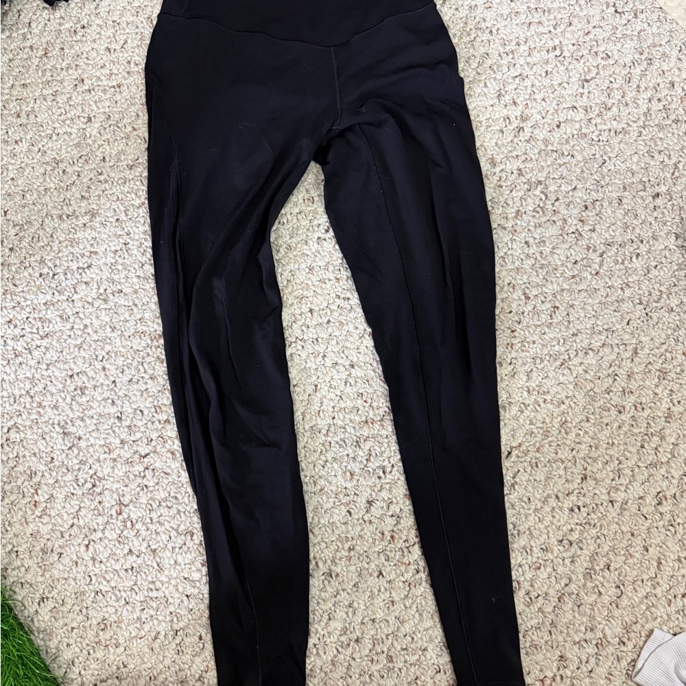 aerie Black Active Leggings chill play and move